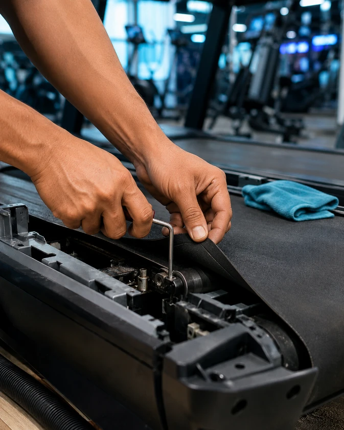 Limpieza profunda gimnasio